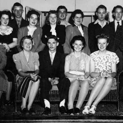 1946 Senior Play Cast