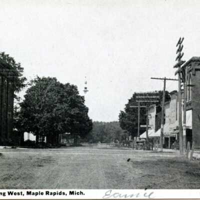 Main Street, Maple Rapids