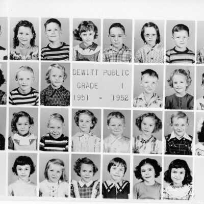 1951-2 DeWitt 1st grade