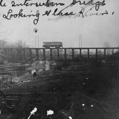 Interurban Crossing Trestle Over Looking Glass River