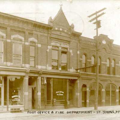 Post Office and Fire Department, St. Johns