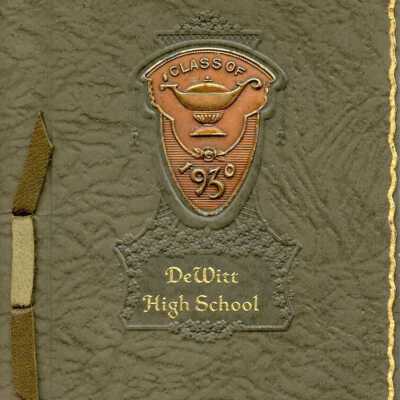 1930 Commencement Announcement