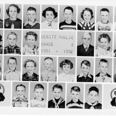 1951-2 DeWitt 3rd grade