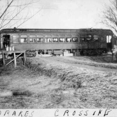 Interurban at Drake's Crossing