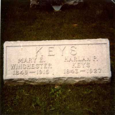 Keys Grave Marker