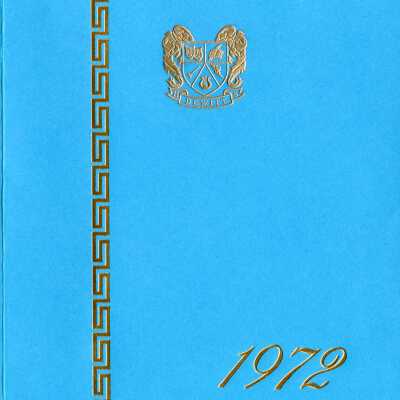1972 Graduation Invitation