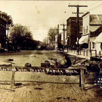 Maple Rapids after Halloween
