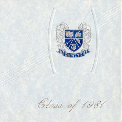 1981 Graduation Invitation