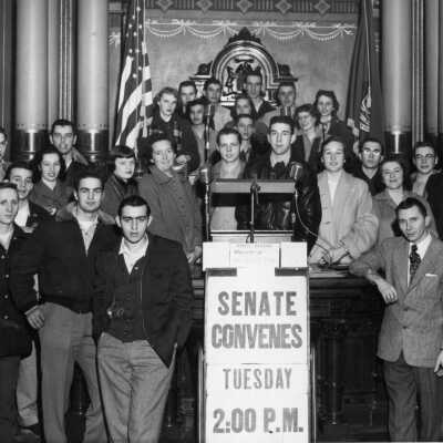 1954 State Capitol Visit