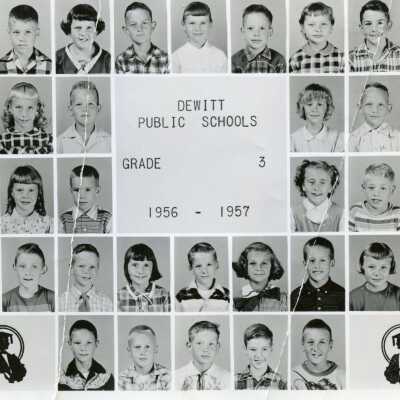 1956-7 DeWitt School 3rd Grade