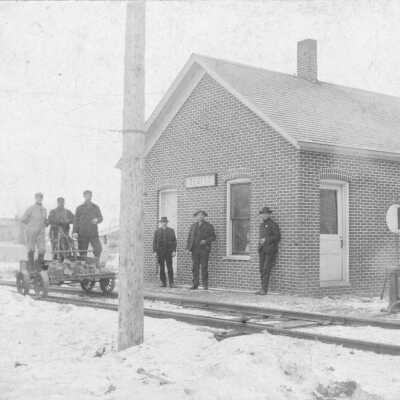 First DeWitt Interurban Station