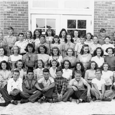DeWitt School - Irene Davis class c1947