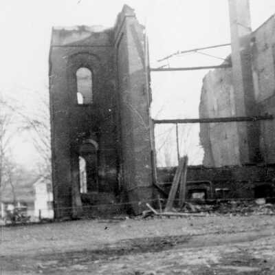 DeWitt School Fire
