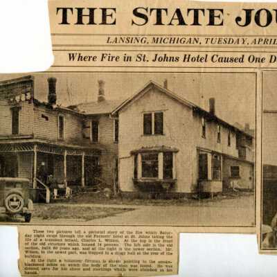 Farmers Hotel Fire