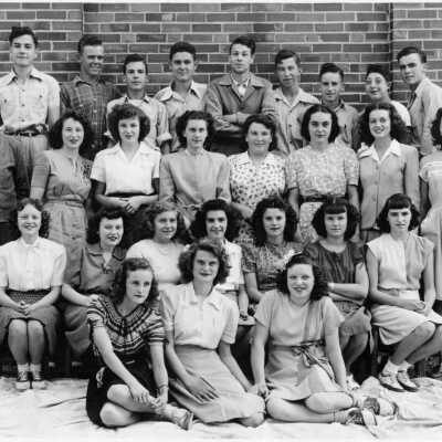 DeWitt School - F. J. Perrine 10th grade c1947