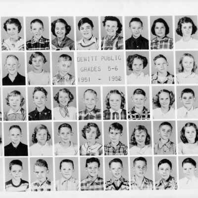 1951-2 DeWitt 5-6 grade