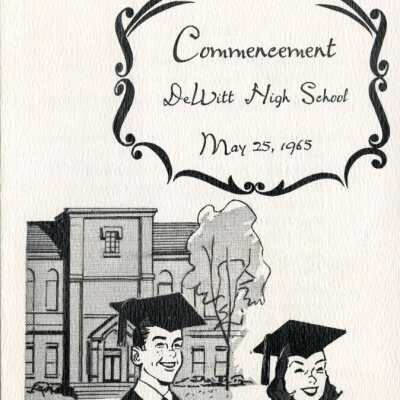 1965 Commencement Program