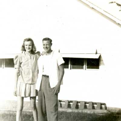 Ruth (Henning) Yatchman and Melvin James: L-14