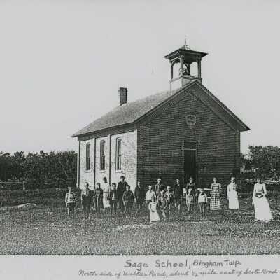 Sage School, Bingham Township