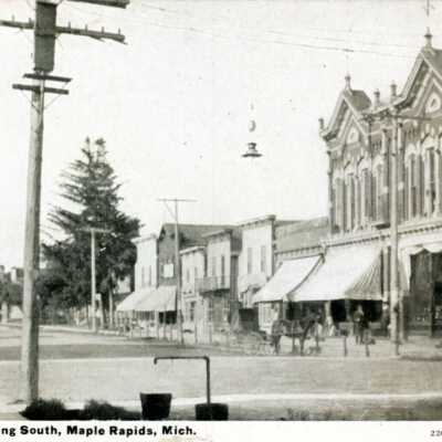 Maple Avenue, Maple Rapids