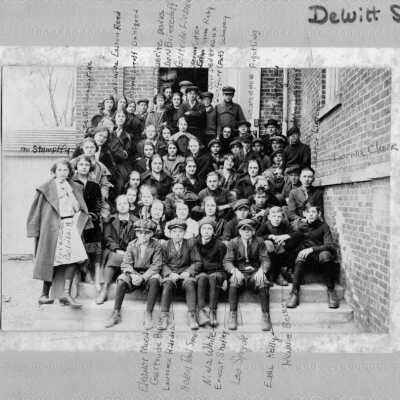 DeWitt School Photo c1922