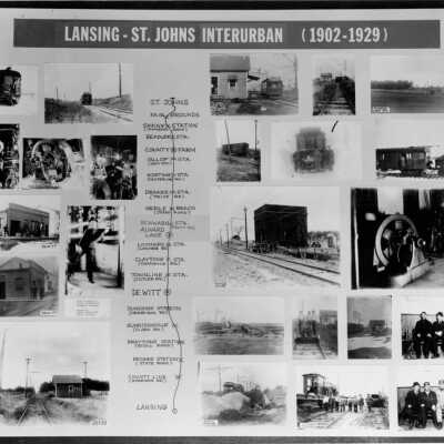 Interurban Route Map and Collage