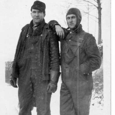 Shafley men in winter