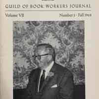 Guild of Book Workers Journal. Fall 1968; v.7 no.1.