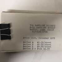 The Harcourt Bindery samples