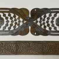 Hoole Beaded Floral Border Stamp Die Template and Stamp Die, Design 2459