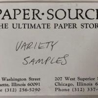 Variety Samples.