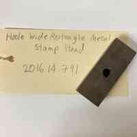 Hoole Wide Rectangle Metal Stamp Head