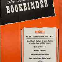 The International Bookbinder ; Vol. XLVI, No. 1 ; Jan-Feb 1945.
