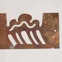 Hoole Squiggles Gashes Rain Cloud with Holes Stamp Die Template, Design 1933