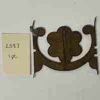 Hoole Garland with Center Flower Stamp Die Template, Design 2387