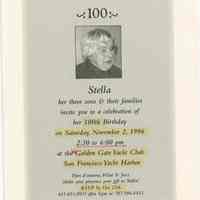 Invitation to Stella Patri