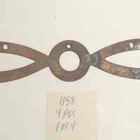 Hoole Circle and Oval Chain Stamp Die and Template, Design 1158