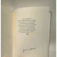          colophon, author signature mark
   