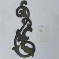 Hoole Swirling Leaves in a S Shape Template, Design 1350