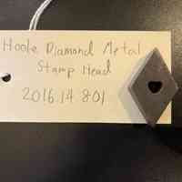 Hoole Diamond Metal Stamp Head