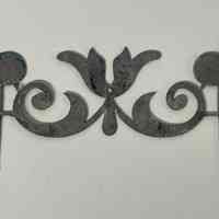 Hoole Ornamental Tulip with Vines Stamp Die Template, Design 2476