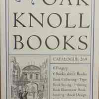 Catalogue 269: Forgery, Books about books, Bibliography.