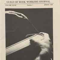 Guild of Book Workers Journal. Spring 1989 ; v.27 no.1