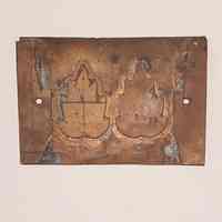 Hoole Leaves Leaf Torch with Holes Stamp Die Template, Design 1934