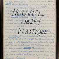 Lettrisme : les debuts 1944/1966 / Isidore Isou, Gabriel Pomerand, Maurice Lemaitre, Roland Sabatier, Alain Satie.