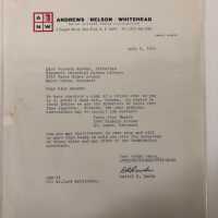 [Letter from Andrews/Nelsons/Whitehead to Eugenia Maddox]