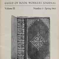 Guild of Book Workers Journal. Spring 1965; v.3 no.3