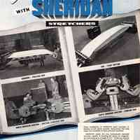 1944 TW & CB Sheridan Advertisement for Sheet Stretchers