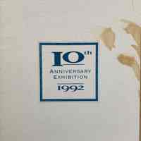 10th anniversary exhibition of the New England Chapter of the Guild of Book Workers, 1992.