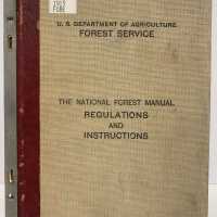 Forest Service looseleaf binder